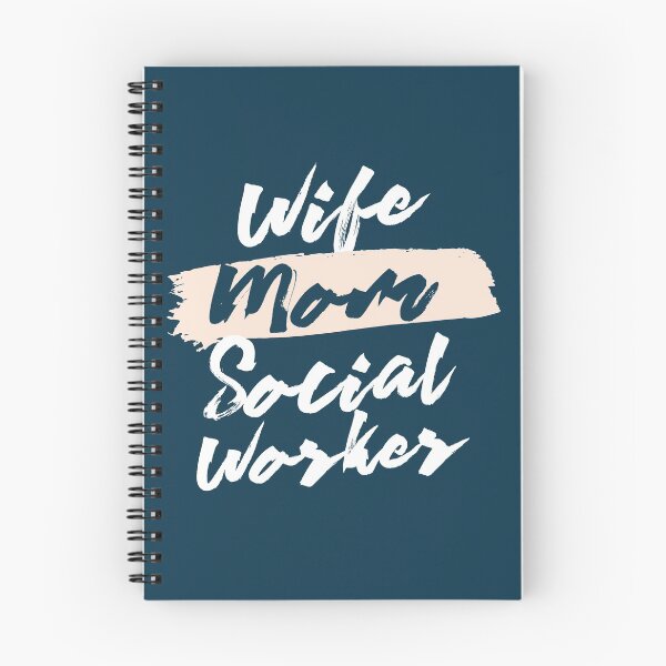 Artikelvorschau, Cute Wife Mom Social Worker Gift Idea entworfen und verkauft von betternotes.