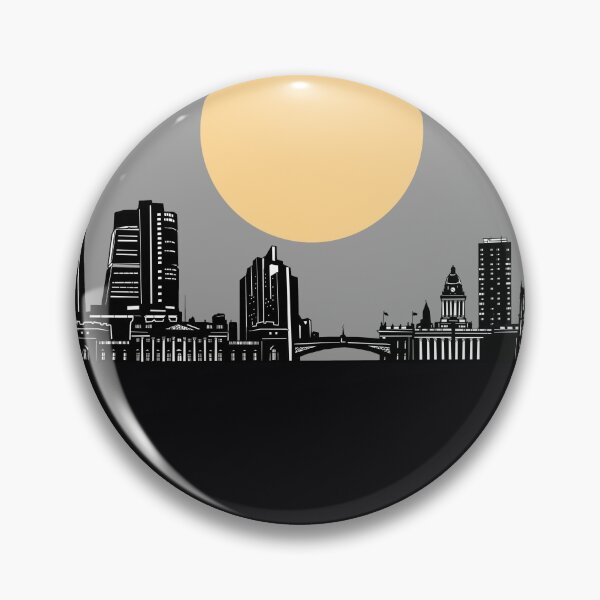 Item preview, leeds skyline minimal designed and sold by BekimART2.