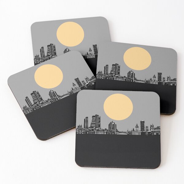 Item preview, leeds skyline minimal designed and sold by BekimART2.