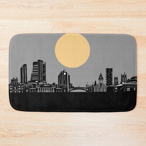 Item preview, leeds skyline minimal designed and sold by BekimART2.