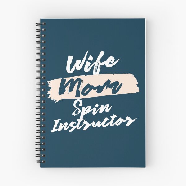 Item preview, Cute Wife Mom Spin Instructor Gift Idea designed and sold by betternotes.