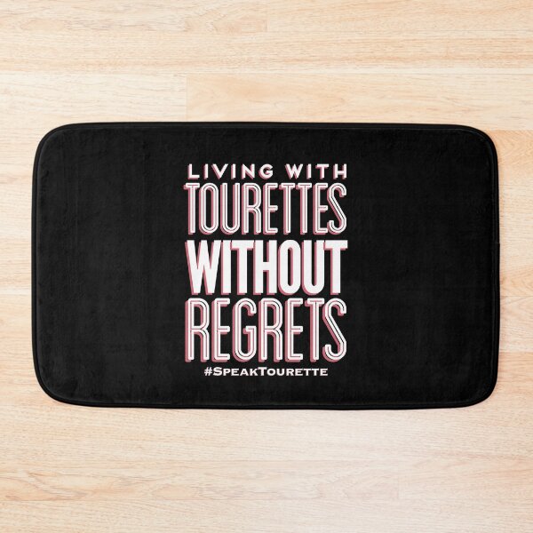 Item preview, Living With Tourette’s Without Regrets - Tourette Syndrome Awareness  designed and sold by MJDezigns.