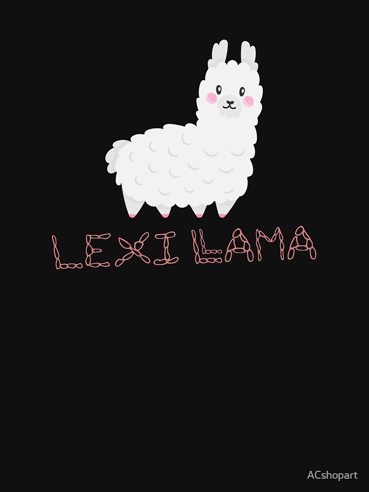 lexi hensler llama merch