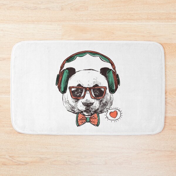 Item preview, Panda Loves Music designed and sold by Imakeyouhappy.