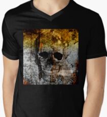 Grungeskull Men's V-Neck T-Shirt