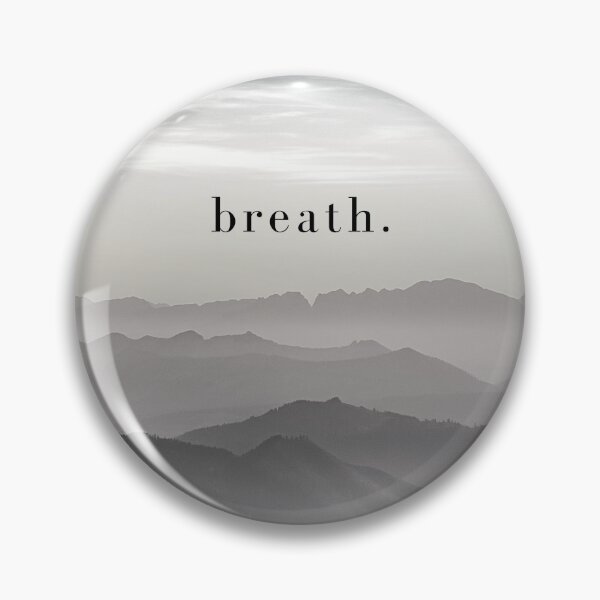 Item preview, Breath Breathing in the Mountains, Peace and Freedom designed and sold by GionaSophia.
