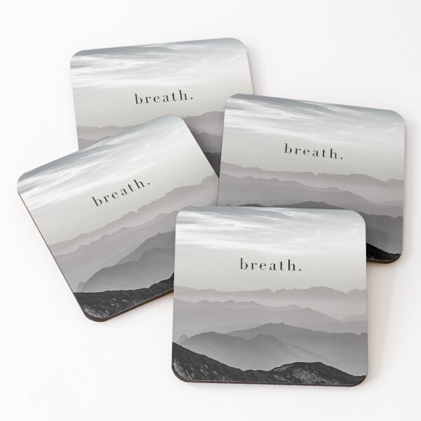 Item preview, Breath Breathing in the Mountains, Peace and Freedom designed and sold by GionaSophia.