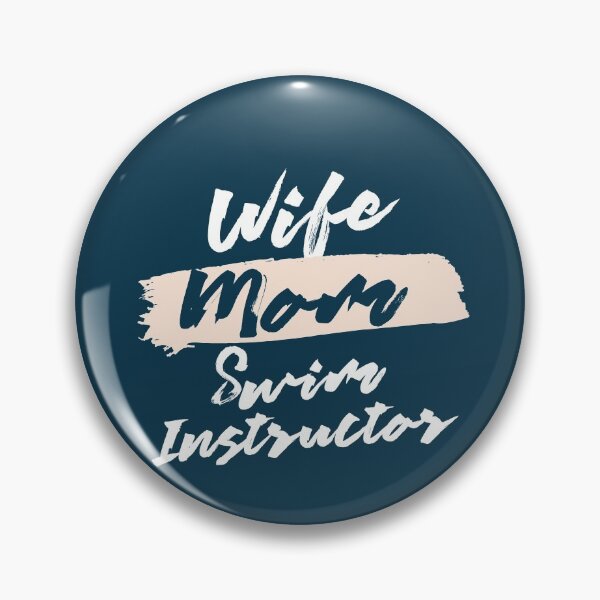 Item preview, Cute Wife Mom Swim Instructor Gift Idea designed and sold by betternotes.