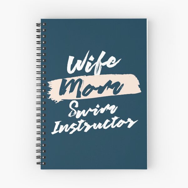 Item preview, Cute Wife Mom Swim Instructor Gift Idea designed and sold by betternotes.