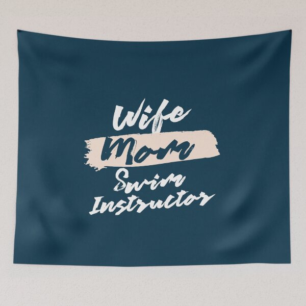 Item preview, Cute Wife Mom Swim Instructor Gift Idea designed and sold by betternotes.