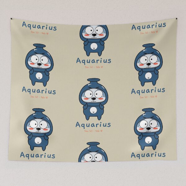 Item preview, Aquarius Astrology Sign Dog Lover designed and sold by MariusMunteanu.
