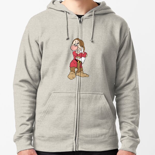 Disney grumpy zip up hoodie best sale