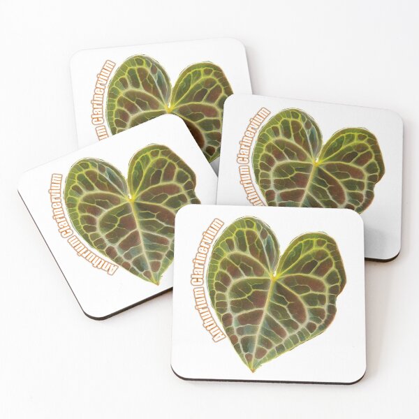 Item preview, Anthurium Clarinervium Leaf Plant Lover designed and sold by kimcrunner.