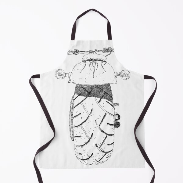 Item preview, CYCLE DRAWING, REAR VIEW designed and sold by dnparker.