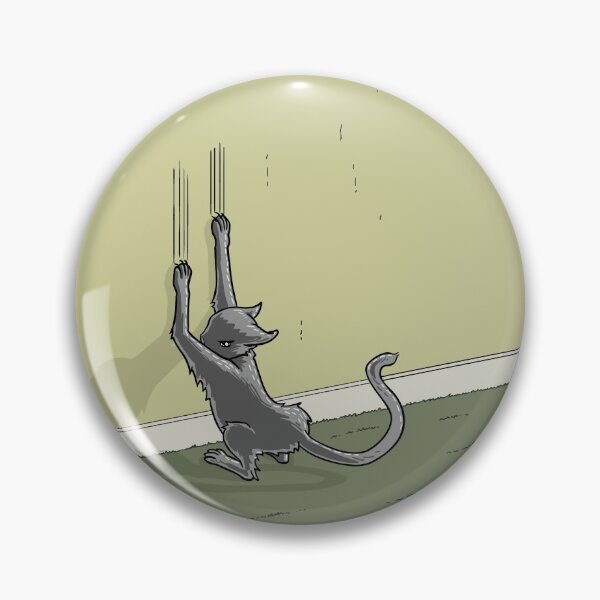 Item preview, A cat scratch'n with background designed and sold by MatthewJSimpson.