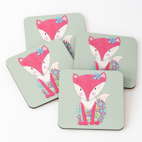 Artikelvorschau, Colourful Fox entworfen und verkauft von LouiseFranksArt.