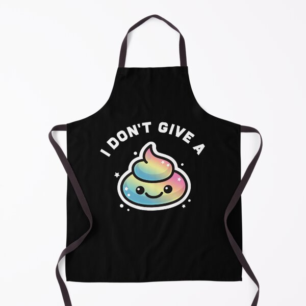 Item preview, Cute Poop Smiley: Rainbow 'I Don't Give A Poop' Smiley Face designed and sold by coolintent.