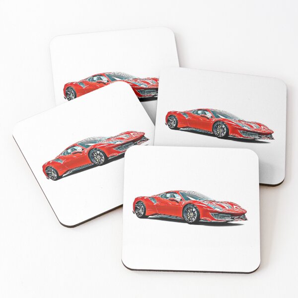 Item preview, 488 GTB Cartoon designed and sold by Auto-Prints.