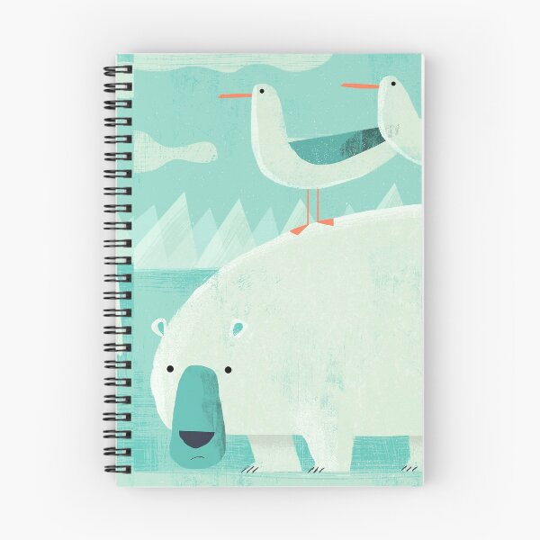 Item preview, Polar Bear with Pesky Gulls designed and sold by gklucas.