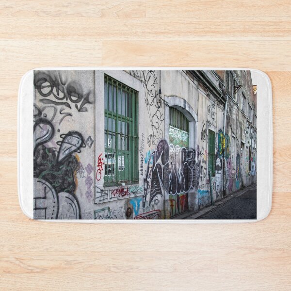 Item preview, From Casilhas to Boca Do Vento - 9 - Graffiti Alley ©  designed and sold by © Hany G. Jadaa © Prince John Photography.