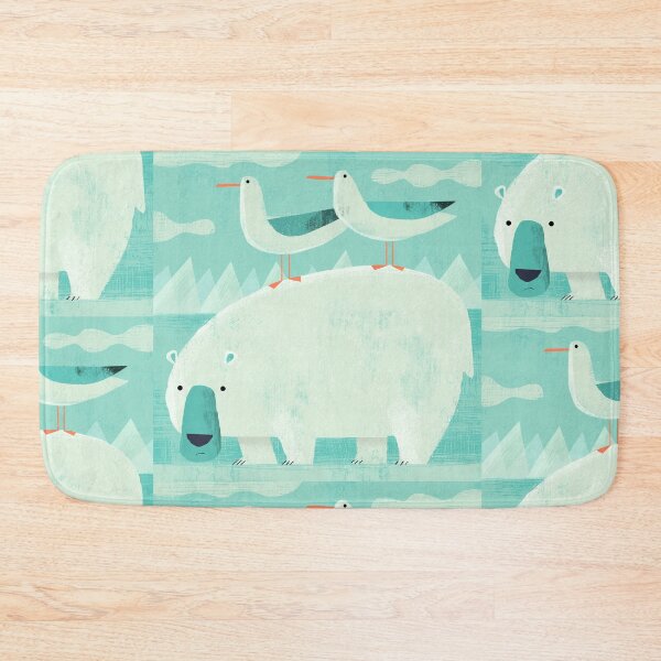Item preview, Polar Bear with Pesky Gulls designed and sold by gklucas.