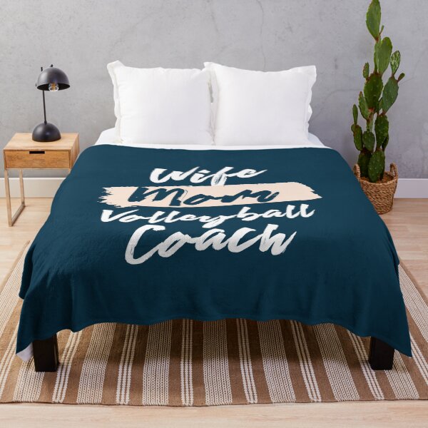 Artikelvorschau, Cute Wife Mom Volleyball Coach Gift Idea entworfen und verkauft von betternotes.
