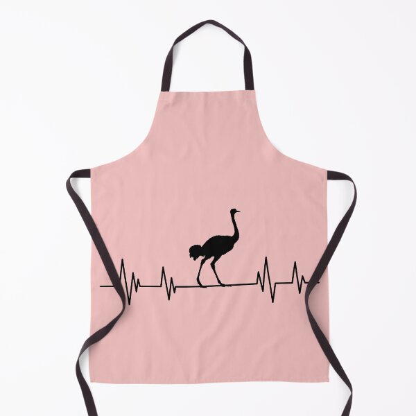 Item preview, Common ostrich heartbeat Birthday Ostrich lover designed and sold by ELmezz.