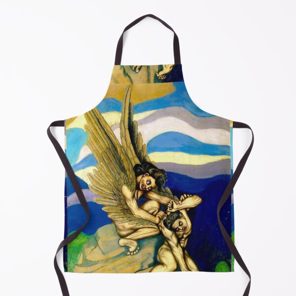 Item preview, Vampire attacking a man designed and sold by Vintage Designs +.