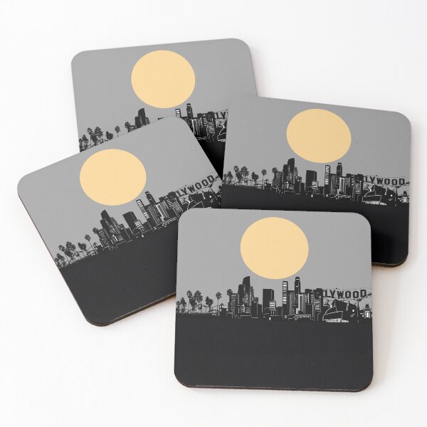Item preview, los angeles skyline minimal designed and sold by BekimART2.