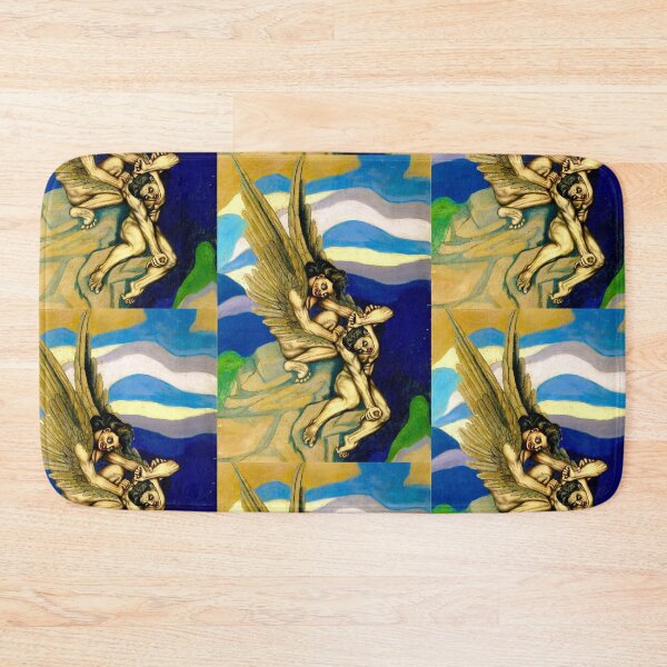 Item preview, Vampire attacking a man designed and sold by Vintage Designs +.
