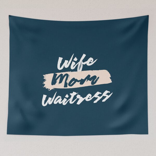 Item preview, Cute Wife Mom Waitress Gift Idea designed and sold by betternotes.