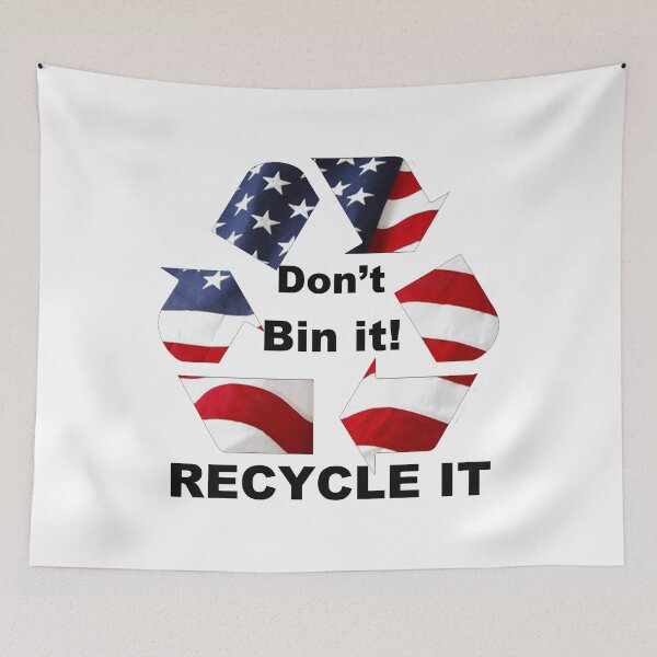 Item preview, Dont Bin It! Recycle it designed and sold by OldschoolTs.