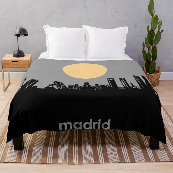 Item preview, madrid skyline minimal designed and sold by BekimART2.