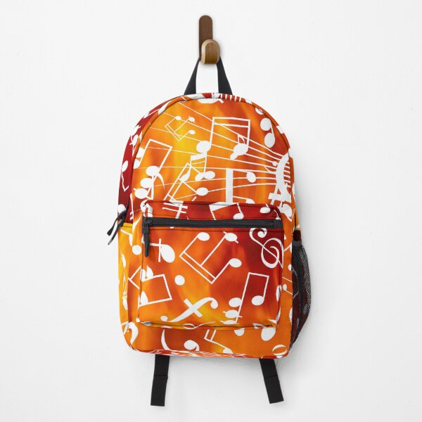 Item preview, Music Note Flames Pattern designed and sold by kyds.