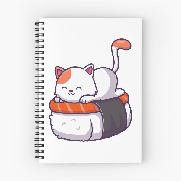 Item preview, Dibujos animados de gato Nekosushi designed and sold by Gart212.
