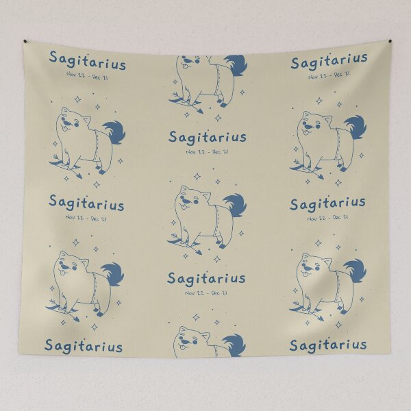 Item preview, Sagitarius Astrology Sign Dog Lover designed and sold by MariusMunteanu.