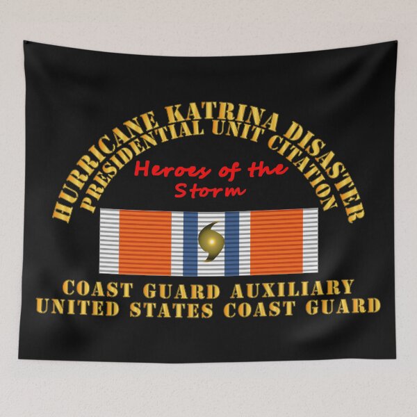 Item preview, USCG - Hurricane Katrina - Heroes of the Storm designed and sold by Military Insignia Products.