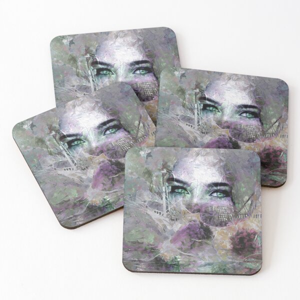 Item preview, The Mystery of Green Eyes designed and sold by MONLart.