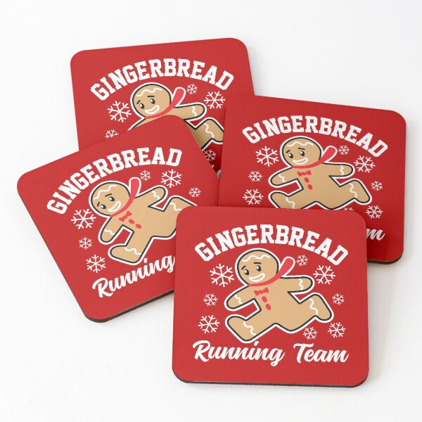 Item preview, Gingerbread Running Team Christmas  designed and sold by DetourShirts.