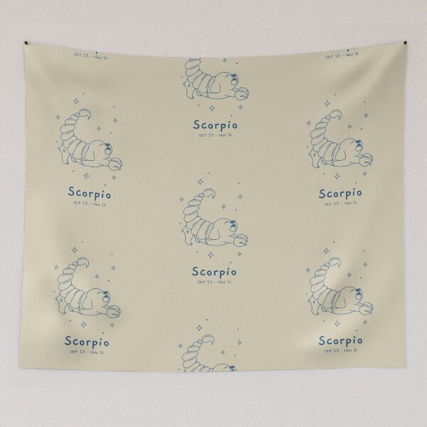 Item preview, Scorpio Astrology Sign Dog Lover designed and sold by MariusMunteanu.