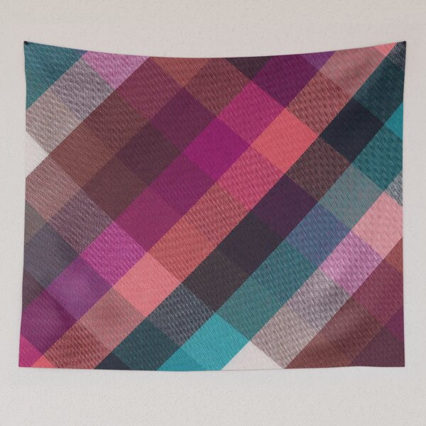 Item preview, New colorful twed checkered pattern  designed and sold by anzus13carlett.