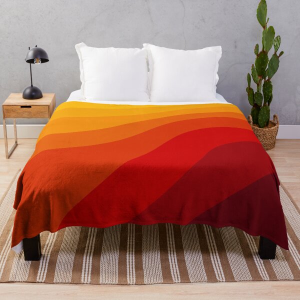 Item preview, Yellow and Red Wave Abstract, Abstract Art, Minimalist Art, Simple Pattern, Wave Abstract designed and sold by bluesky26.