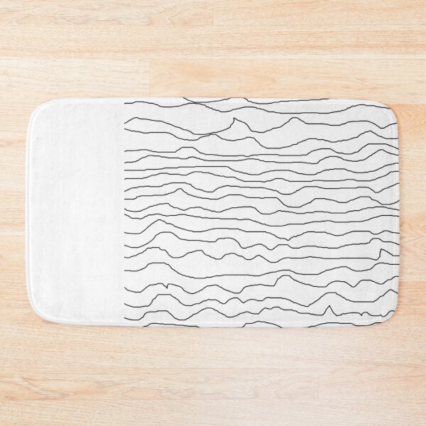 Item preview, Black Wavy Lines designed and sold by ARCHMNML.