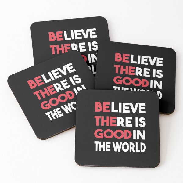 Item preview, Inspirational Gifts - Be The Good Believe There is Good in the World Positive Motivational Gift Ideas - Be The Change You Wish to See - Affirmation Message designed and sold by Heddar Badreddine.