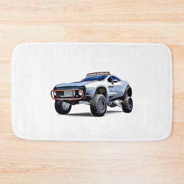 Item preview, Rally Fighter Truck Cartoon designed and sold by Auto-Prints.