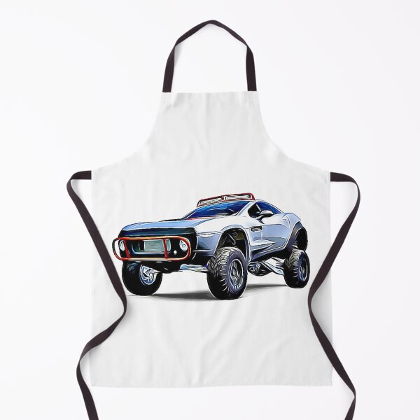 Item preview, Rally Fighter Truck Cartoon designed and sold by Auto-Prints.