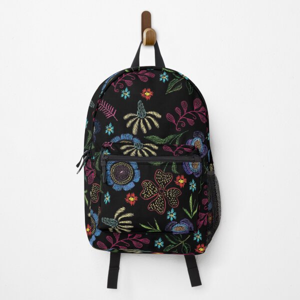Item preview, bright, decorative embroidered flowers designed and sold by sonaadalian.