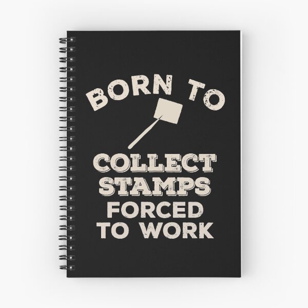 Item preview, Born To Collect Stamps, Forced To Work Funny Gift For Stamp Collectors And Philatelist designed and sold by JokeGysen.