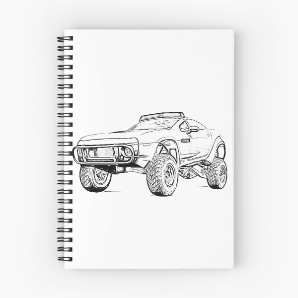 Item preview, Rally Fighter Truck Wireframe designed and sold by Auto-Prints.