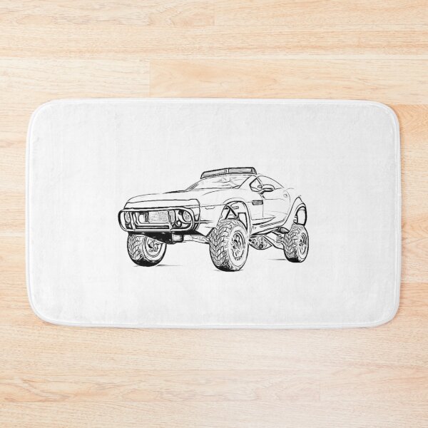 Item preview, Rally Fighter Truck Wireframe designed and sold by Auto-Prints.